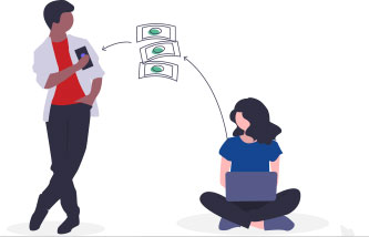 Complete lessons and get paid